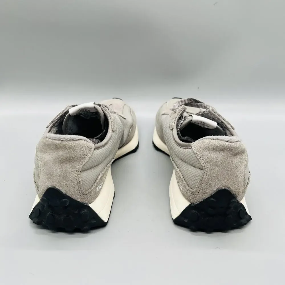 New Balance Shoes Boys 6 Gray Suede 327 Road Running Athletic Sneakers Comfort